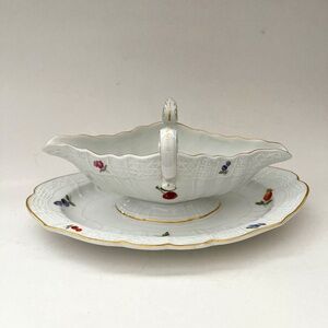 MEISSEN SAUCE BOAT VINTAGE